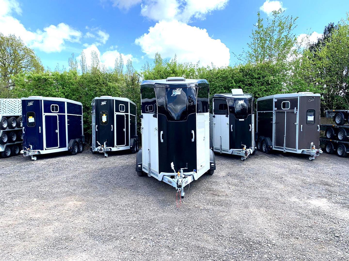 These brand new horse trailers have all just arrived. They’re all sold and are all getting ready for customer collections. 

#iforwilliams #iforwilliamshorsetrailer #HB506 #HB511 #HBX506 #HBX511 #iforwilliamstrailers