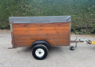 Used Single Axle General Purpose Trailer Line 1